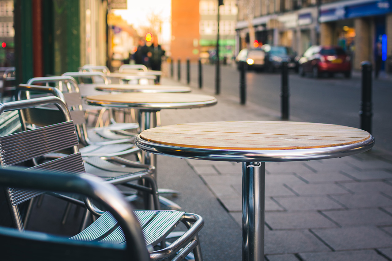 Cafe-furniture-on-pavement