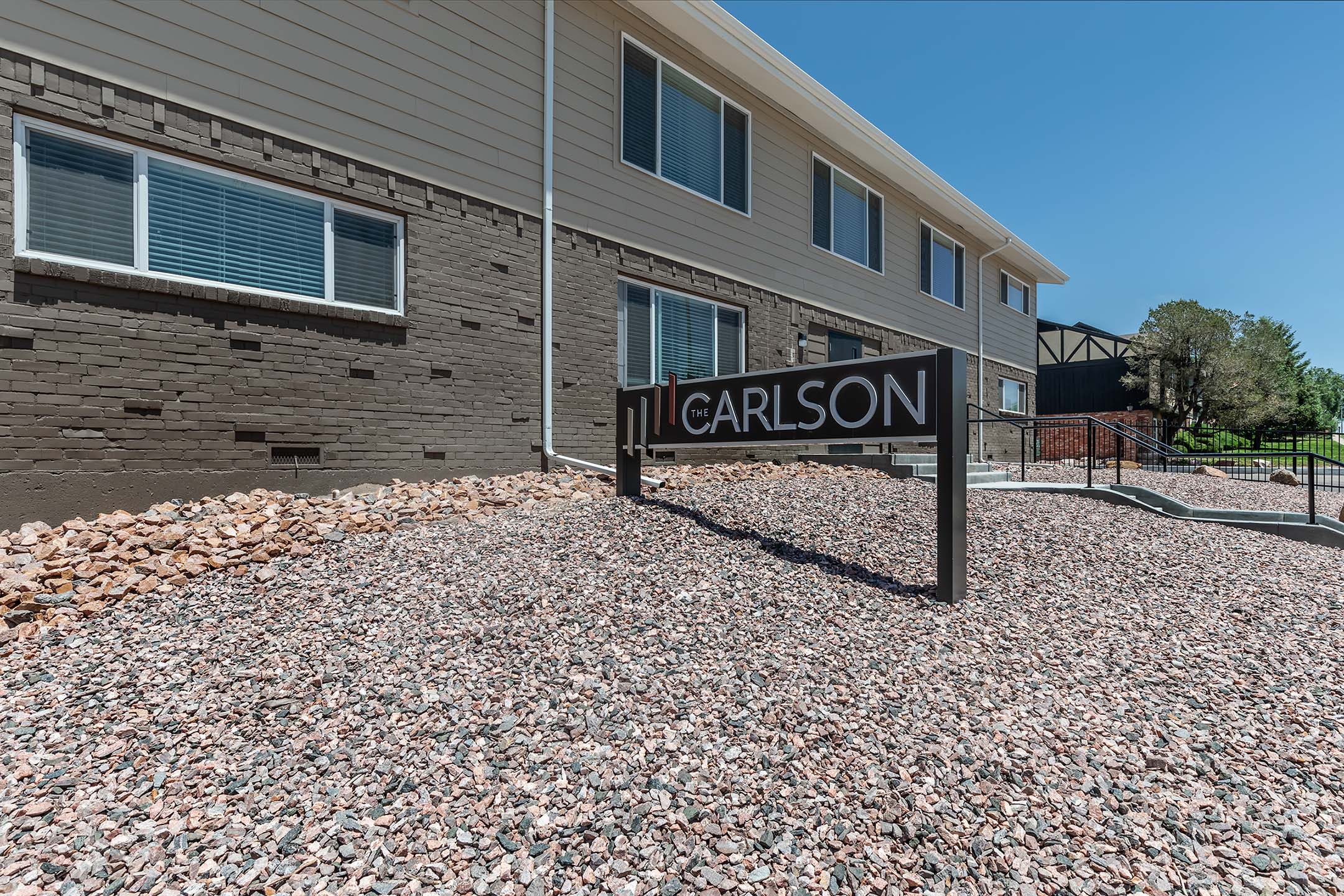 Signage of The Carlson in Colorado Springs, CO